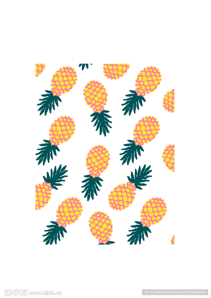 热带菠萝水果