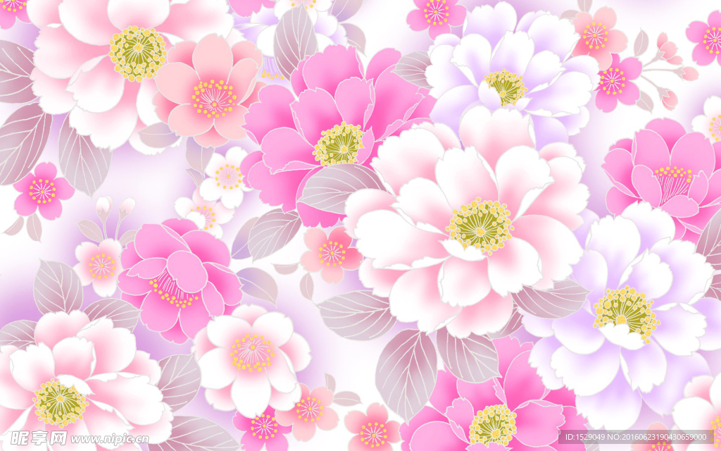 抽象花卉