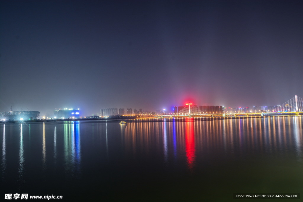 杭州钱江新城夜景