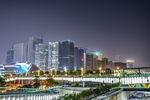 杭州钱江新城夜景