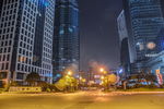 杭州钱江新城夜景