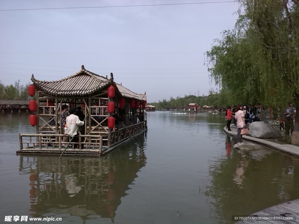 周至沙沙河水街