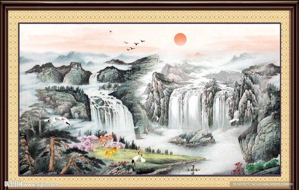 水墨国画