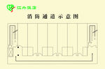 消防通道效果图