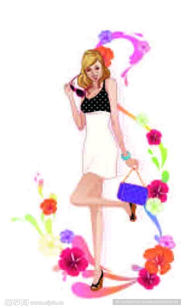 花朵女孩