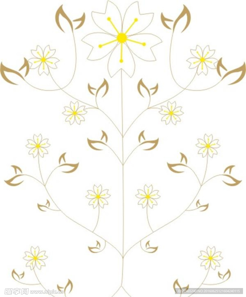 矢量花