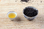 茶汤和干茶静物大图