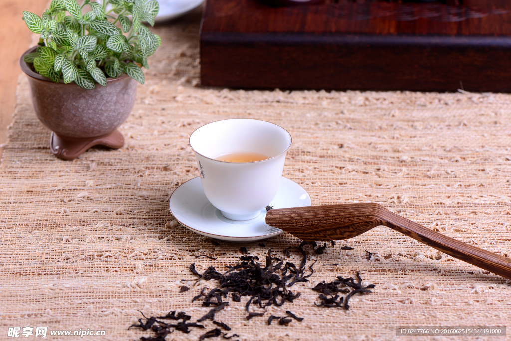 干茶静物高清摄影图