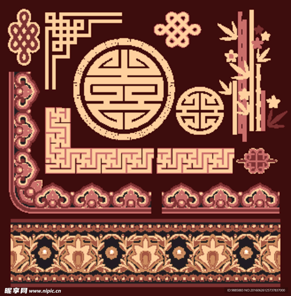 中式古典花纹