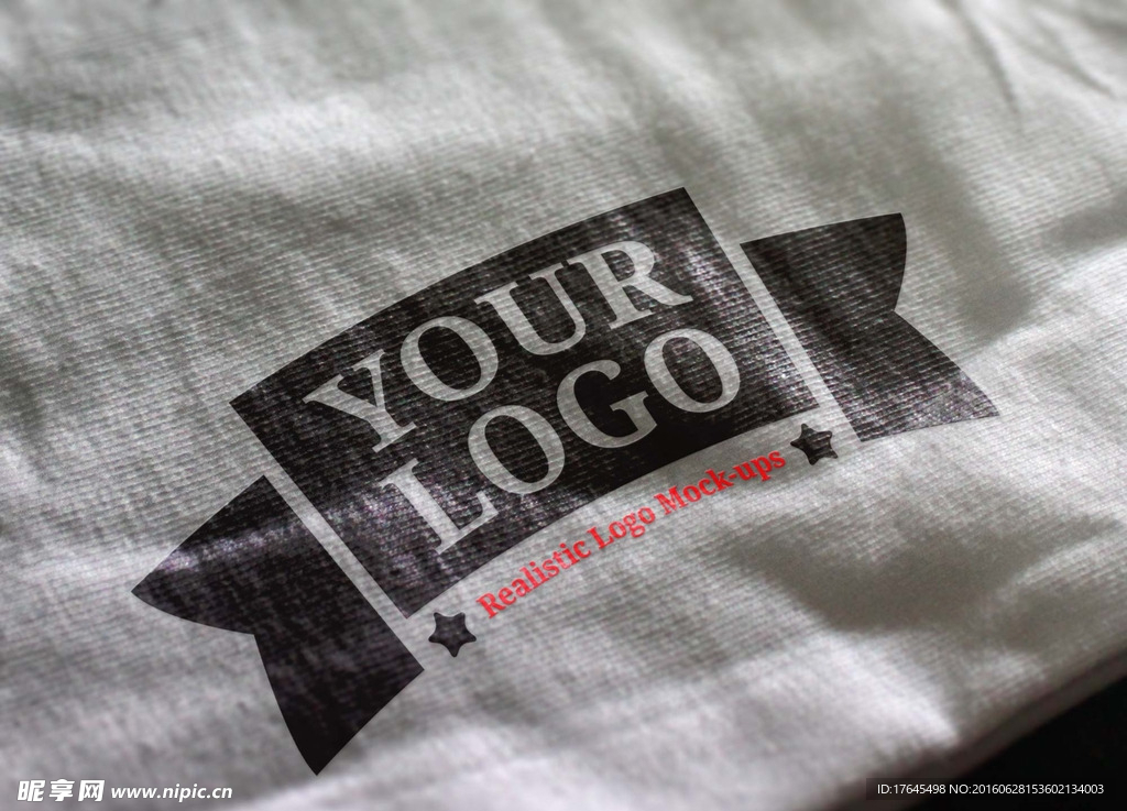 LOGO纯棉材质展示