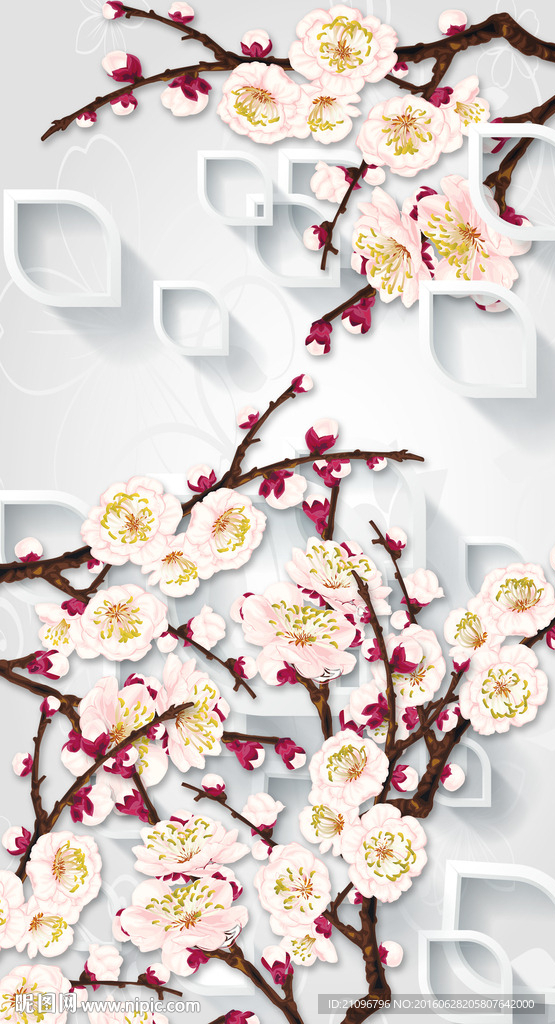 3d立体花朵