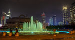上海人民广场夜景