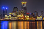 上海滨江公园夜景