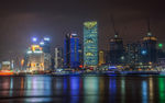 上海滨江公园夜景