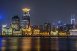 上海滨江公园夜景