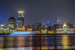 上海滨江公园夜景