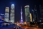 上海陆家嘴夜景