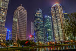 上海陆家嘴夜景
