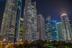上海陆家嘴夜景