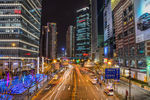 上海陆家嘴夜景