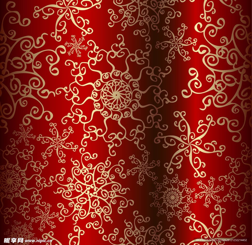 精美碎花图形