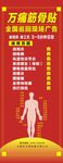 万痛筋骨贴