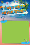 暑期周年庆简约海报