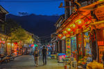 大理古城夜景