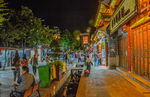 大理古城夜景