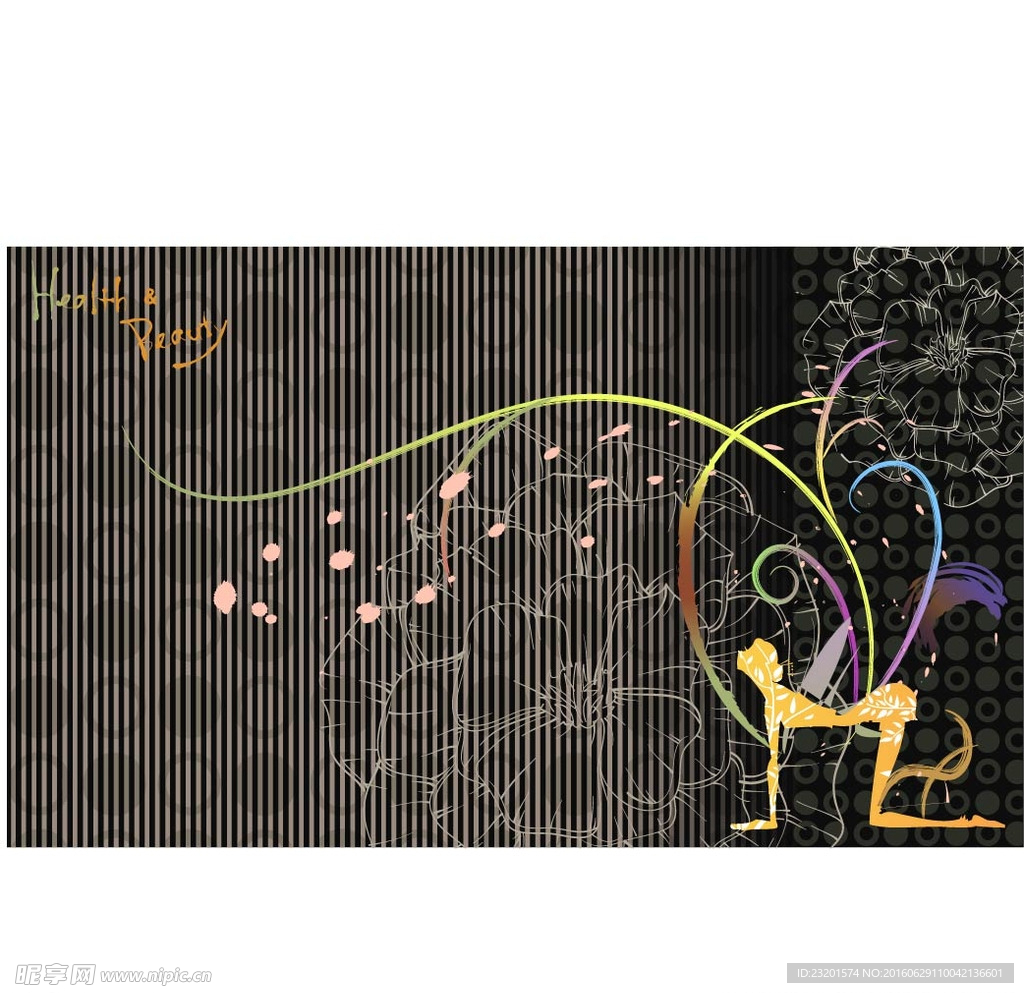 矢量简画插图