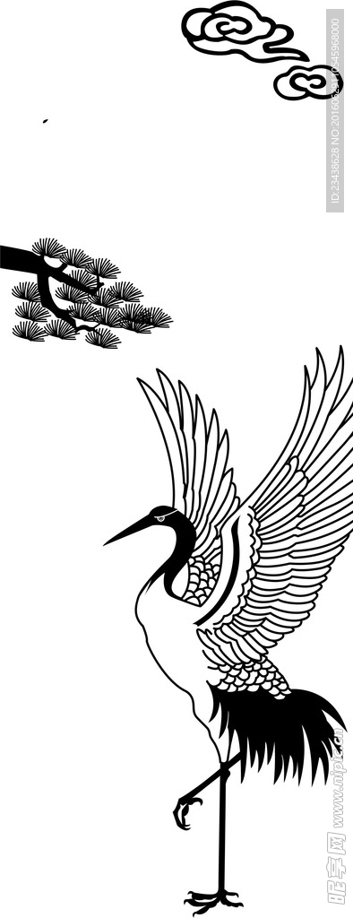 古典风情 鹤