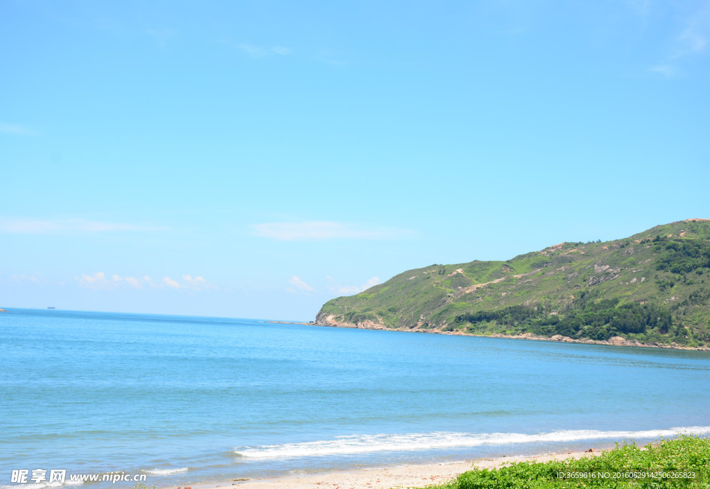 蓝天 海水