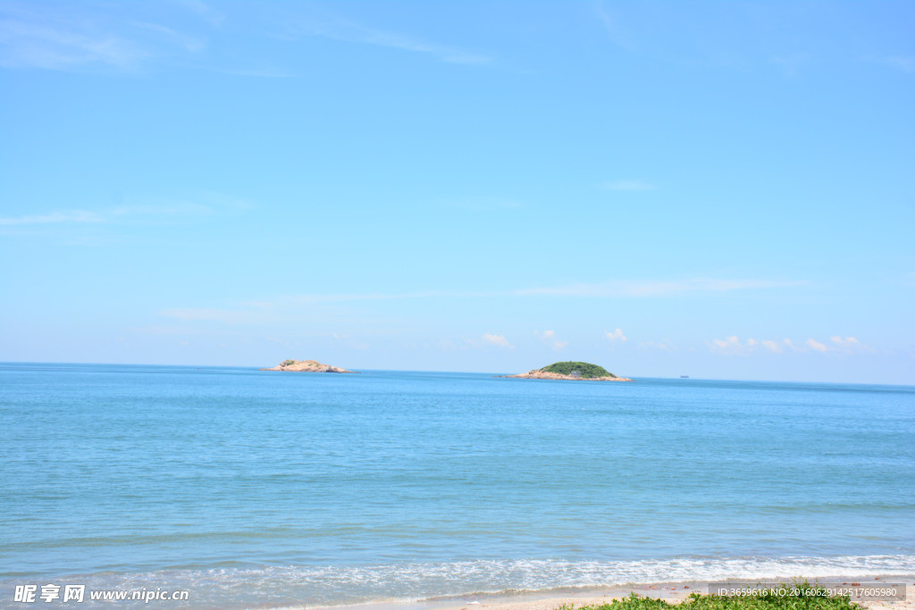 蓝天 大海