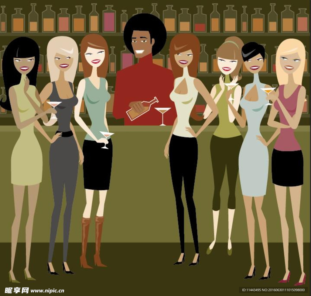 美女聚会