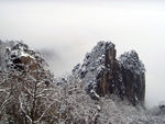 黄山雪景