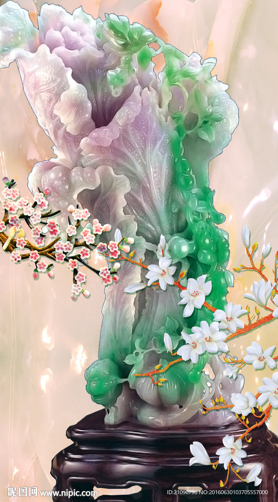 玉雕背景墙