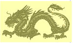 浮雕雕刻镂空龙