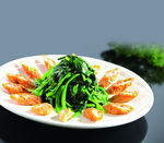 虾饺菠菜