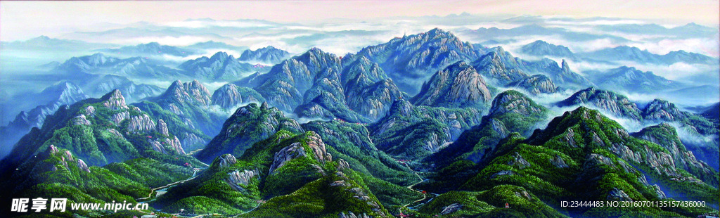 油画导游图