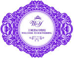 婚礼logo牌