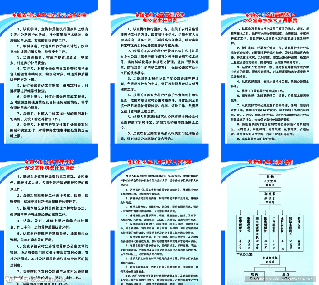 农村公路管理养护职责