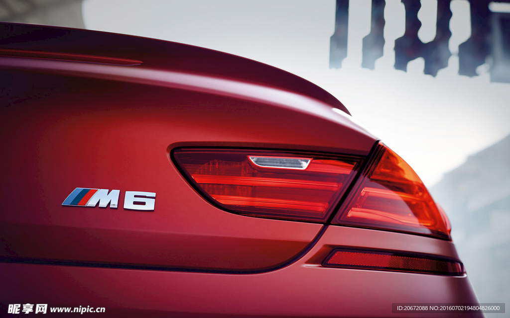 宝马新BMW M6双门 尾灯