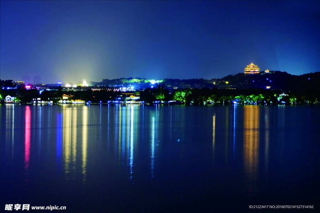 杭州西湖 西湖夜景