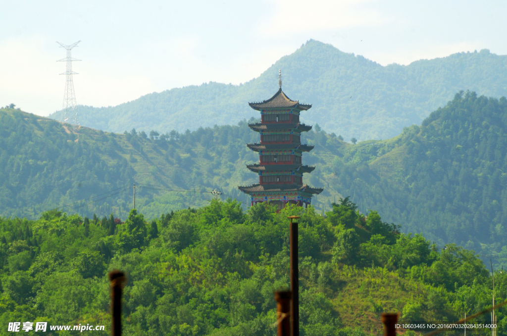 山水风光 长焦山水