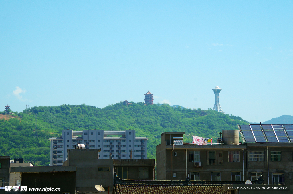 城市山水