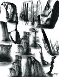 水墨瀑布