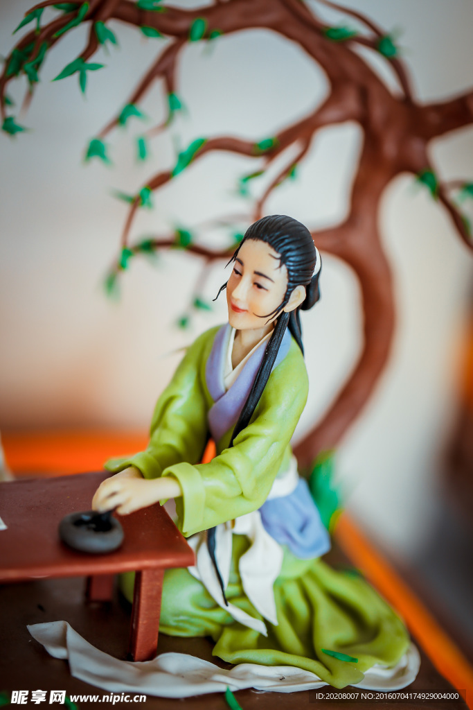 人物面塑