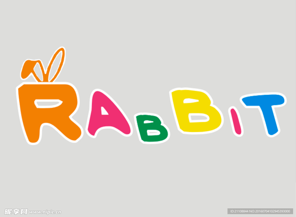 RABBIT创意设计logo