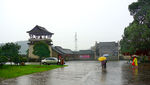 雨中上清古镇