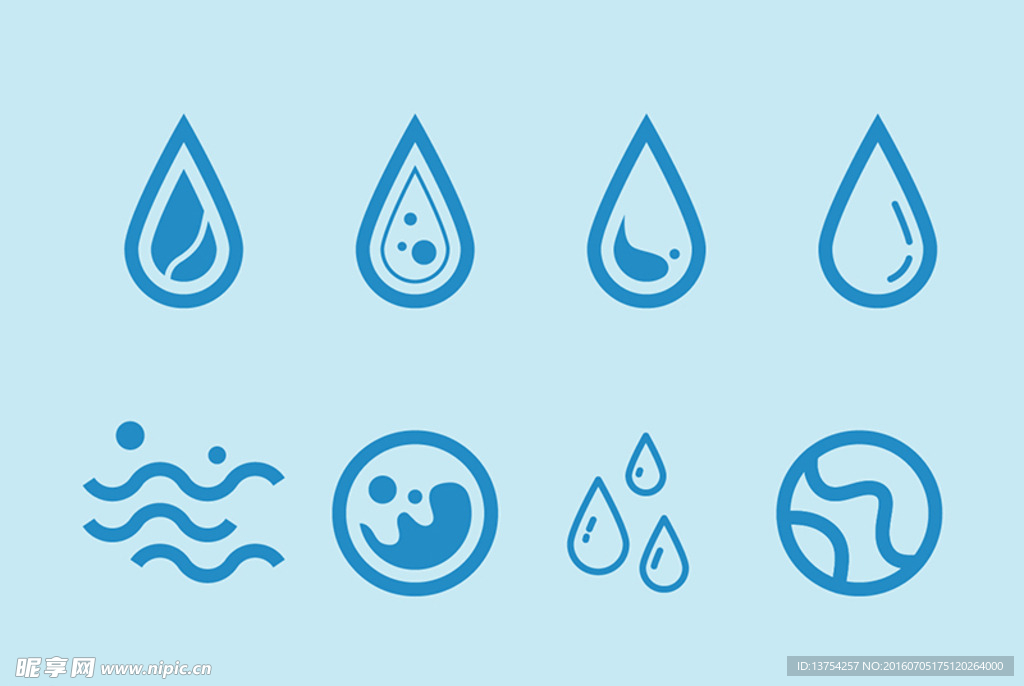 水滴LOGO